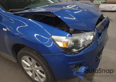 2015 Mitsubishi Outlander Sport Es from USA, damaged, VIN 4A4AR3AU2FE017030